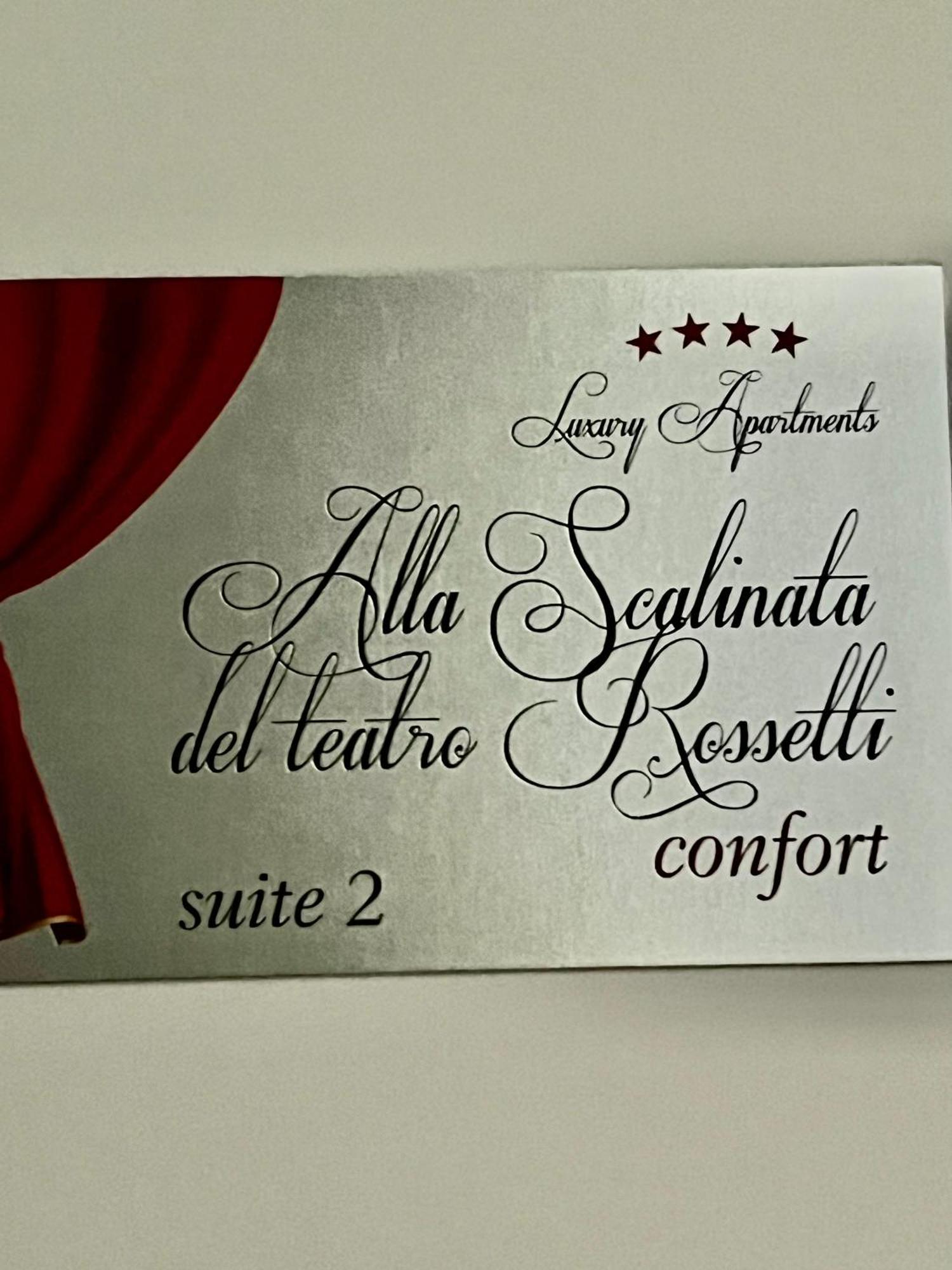 Alla Scalinata Del Teatro Rossetti Confort Suites Parcheggio Trieste Eksteriør bilde